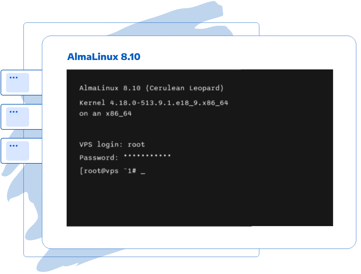 Controle instantaneamente através de um terminal no navegador