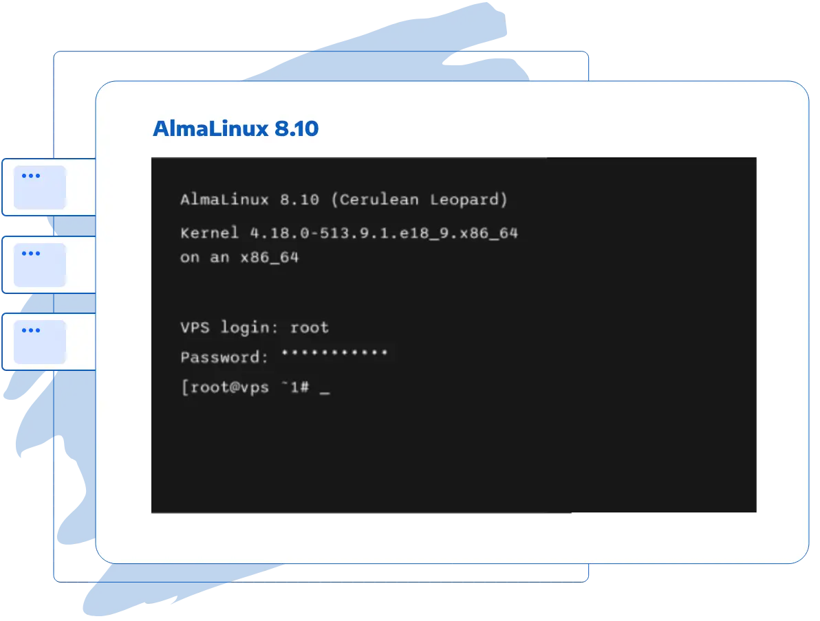 Controle instantaneamente através de um terminal no navegador